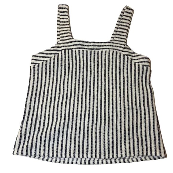 Green Envelope sleeveless striped top, Small - Picture 1 of 9